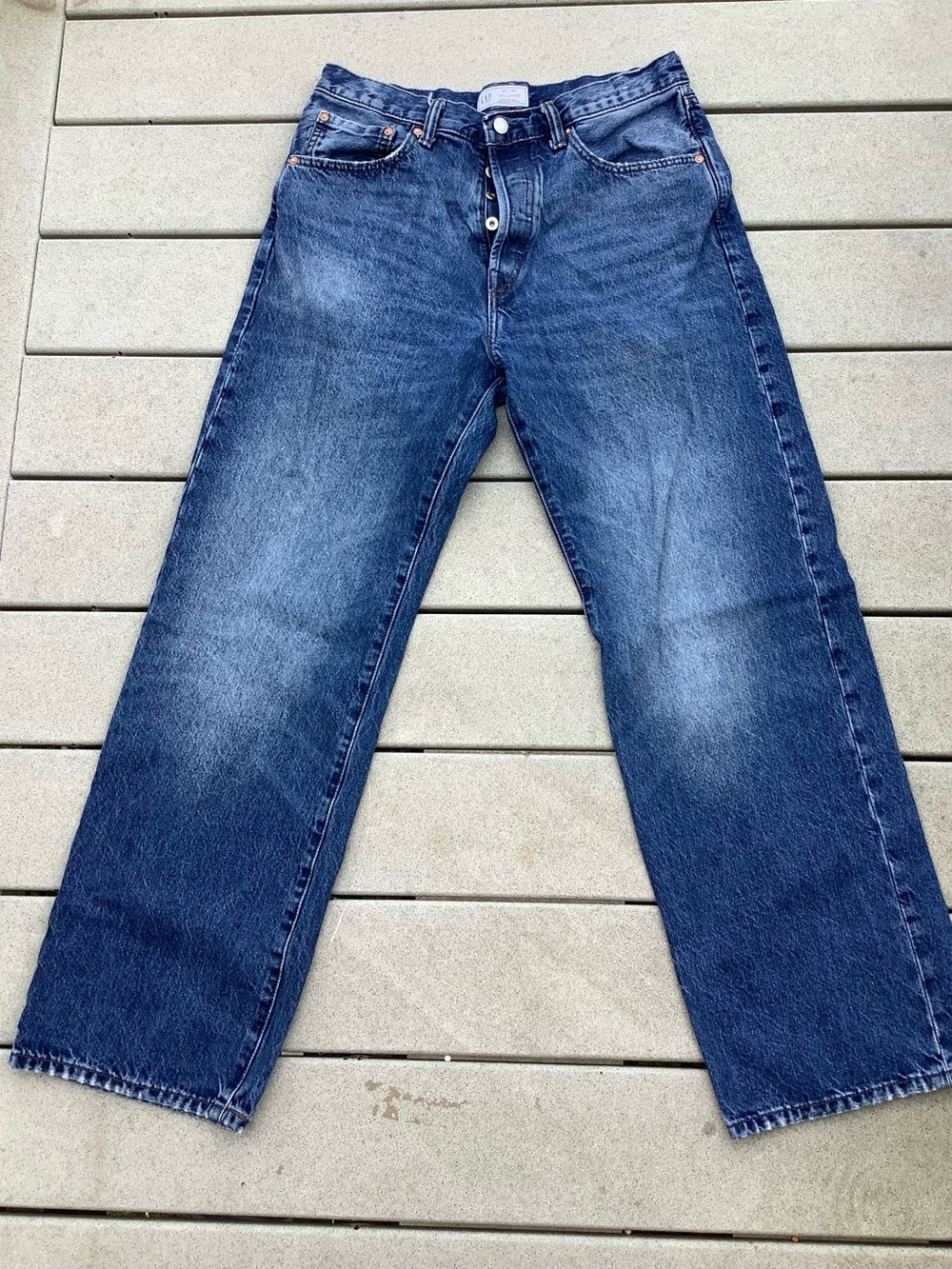 GAP 90’s Loose Button Fly jeans   32 x 32
